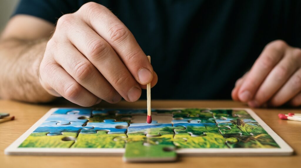 Головоломки со спичками: переставьте одну - и всё меняется - иллюстрация