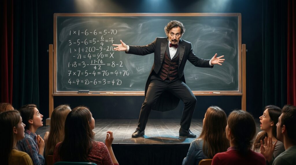 Математические фокусы: как мозг 