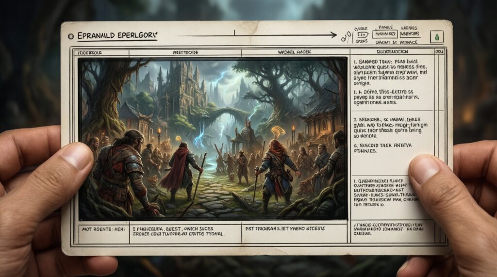 Мини-квест в посте: выберите вариант и узнайте, чем закончится история - иллюстрация