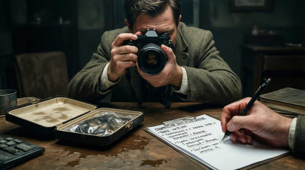 Микро-детектив: найдите виновника по 3 уликам - иллюстрация