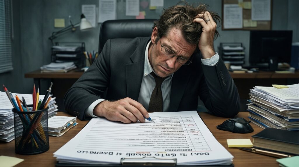 Юмор про продуктивность: смешные правды о списках дел и дедлайнах - иллюстрация