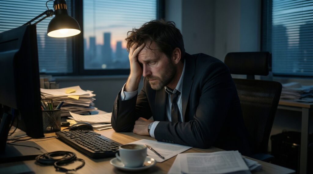 Самый короткий тест на выгорание: сигналы, которые легко пропустить - иллюстрация