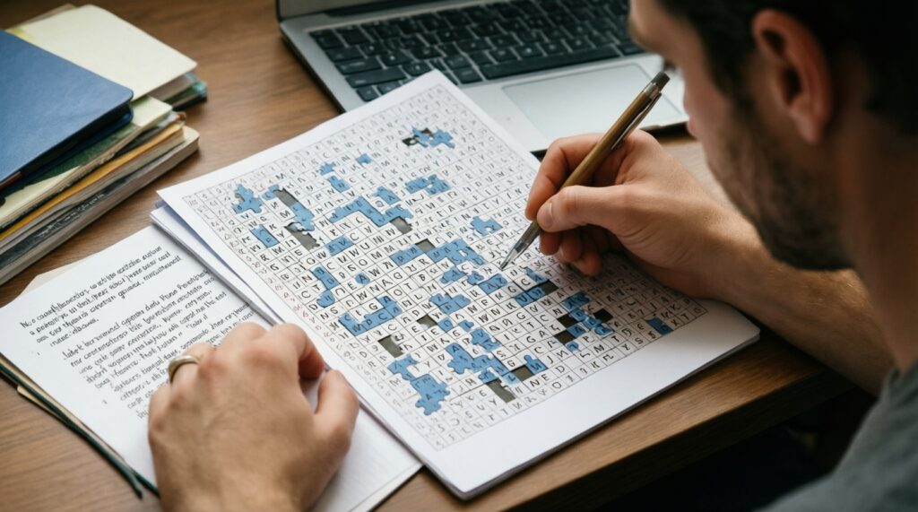 Пазлы и ребусы со словами: прокачиваем словарный запас и логику - иллюстрация